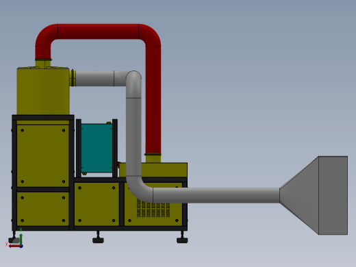新型垃圾燃烧炉即垃圾处理设备sw17后视缩略图