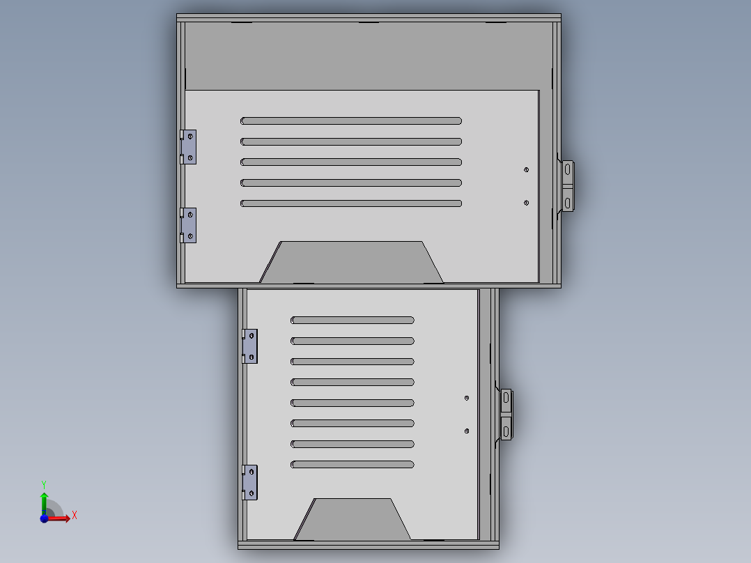WIFI路由器盒子前视图