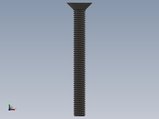 Screw_ISO_10642_M8x75_A2.SLDPRT前视缩略图