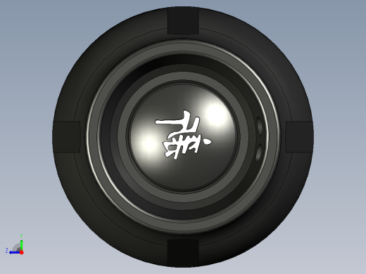 中型强光手电设计右视缩略图