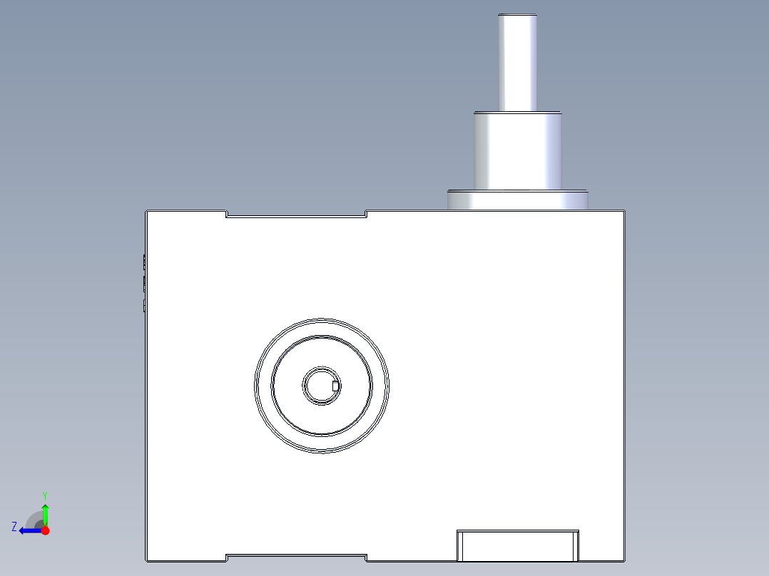 RU100DH升降摇摆型右视图