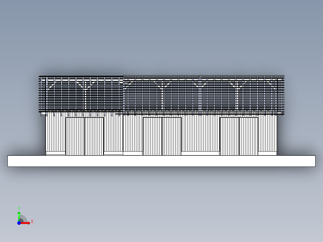 房子、建筑(205)前视图
