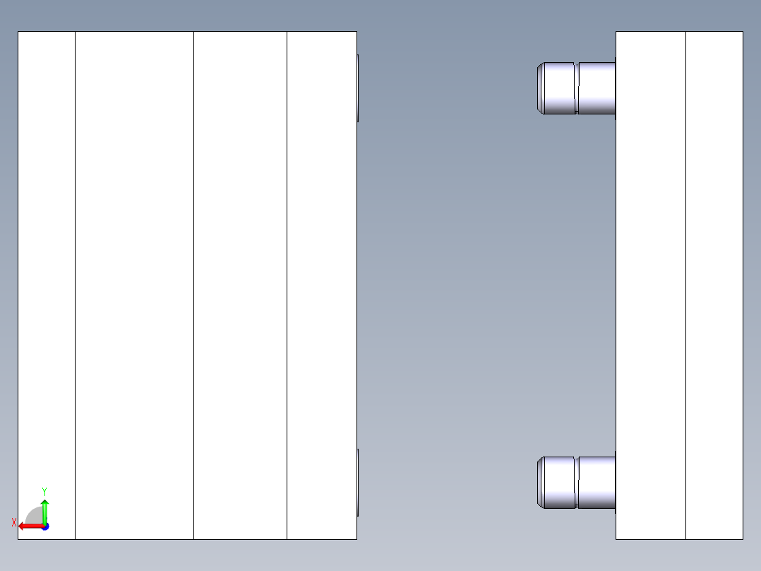 A2004958-参数化模具  参数化模具后视图