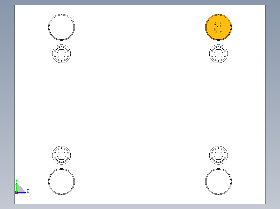 A2004958-参数化模具  参数化模具左视图