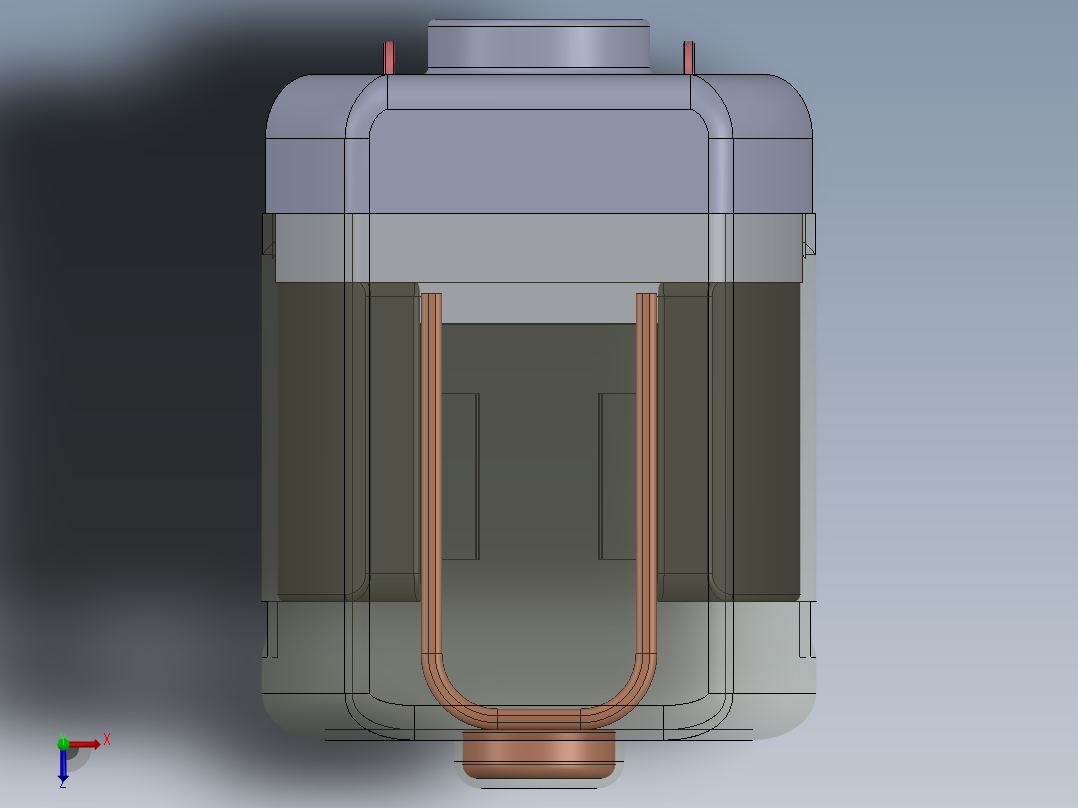 直流电机、电机(13)俯视图