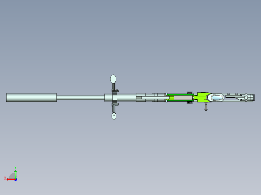 手枪左轮冲锋枪老式狙击步枪设计3D图纸cheytac-m200 stp x_t后视缩略图