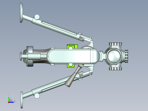 手枪左轮冲锋枪老式狙击步枪设计3D图纸cheytac-m200 stp x_t左视缩略图