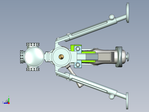 手枪左轮冲锋枪老式狙击步枪设计3D图纸cheytac-m200 stp x_t右视缩略图