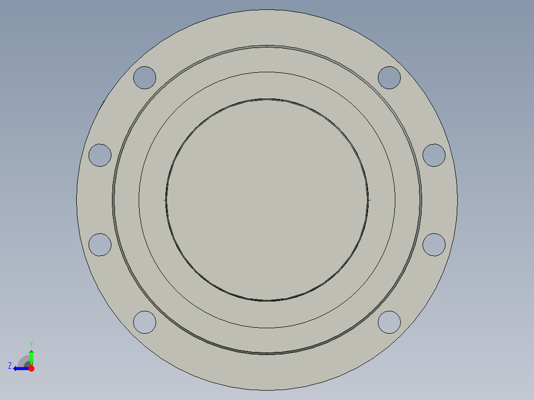 JF20040-8滚珠丝杆3D模型.igs右视图