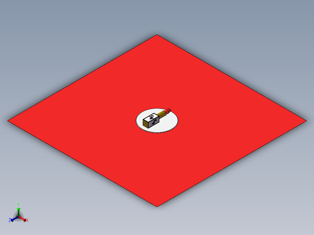 制作口红旋转动画正等轴测图