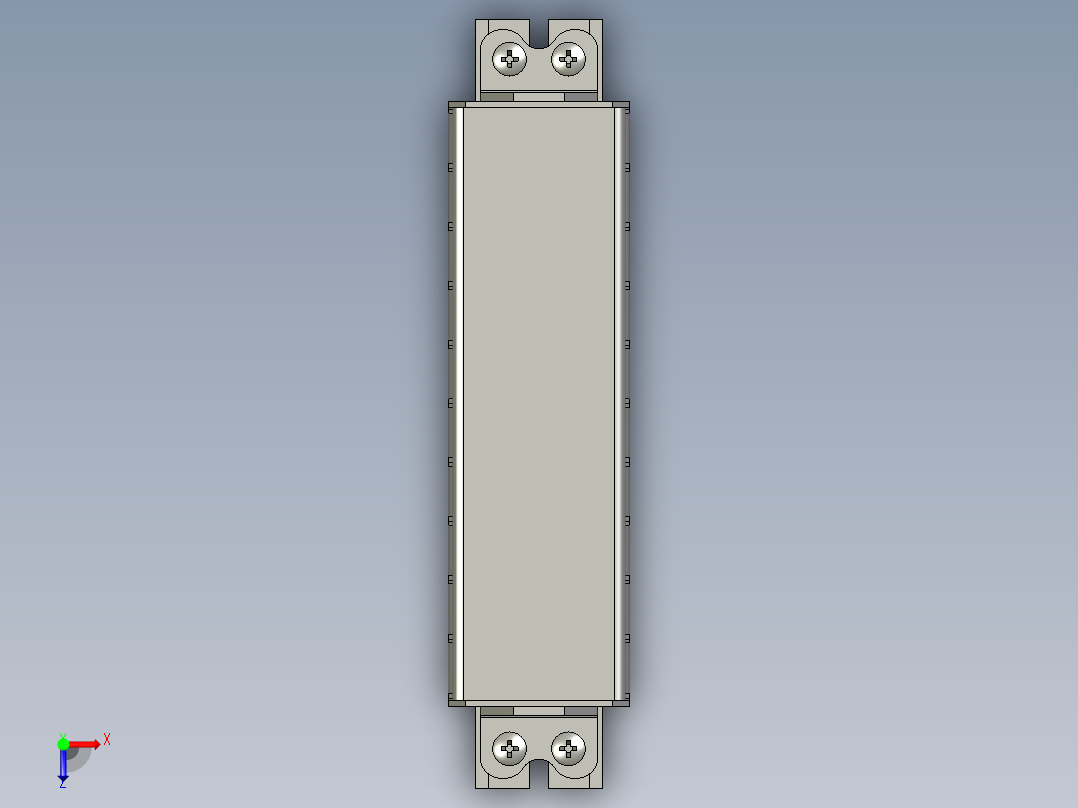 TD-30A10接线排俯视图