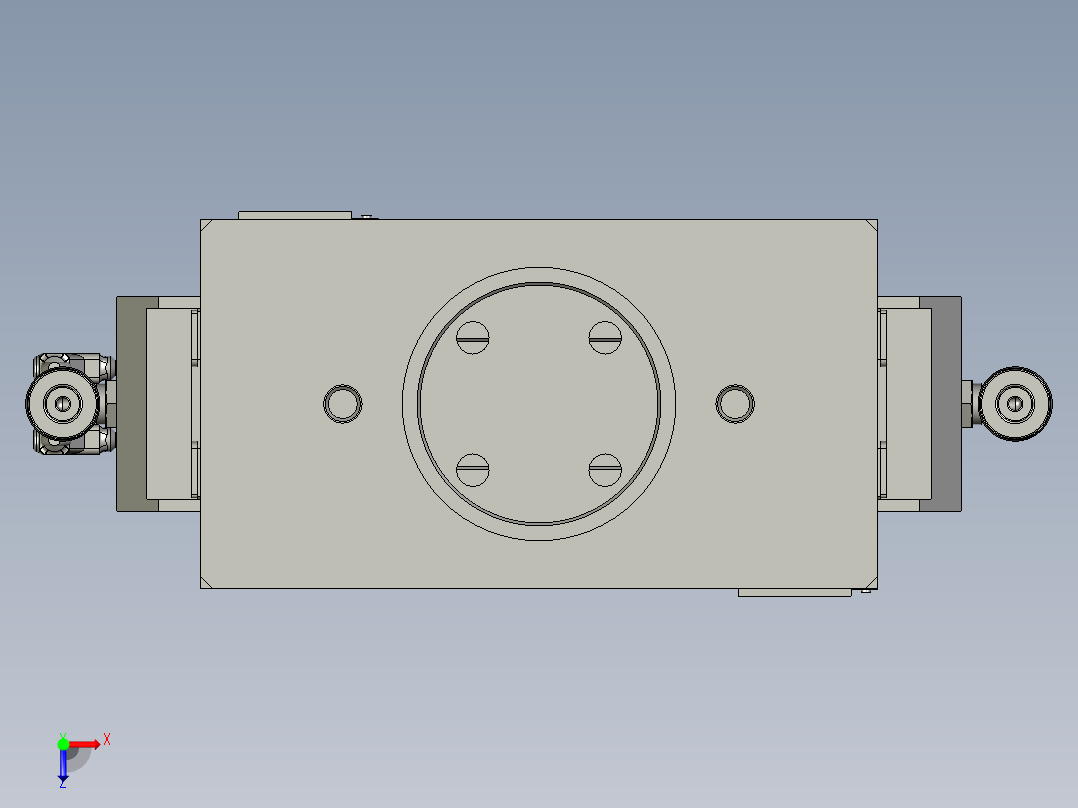 3KG末端手爪(Default)俯视图
