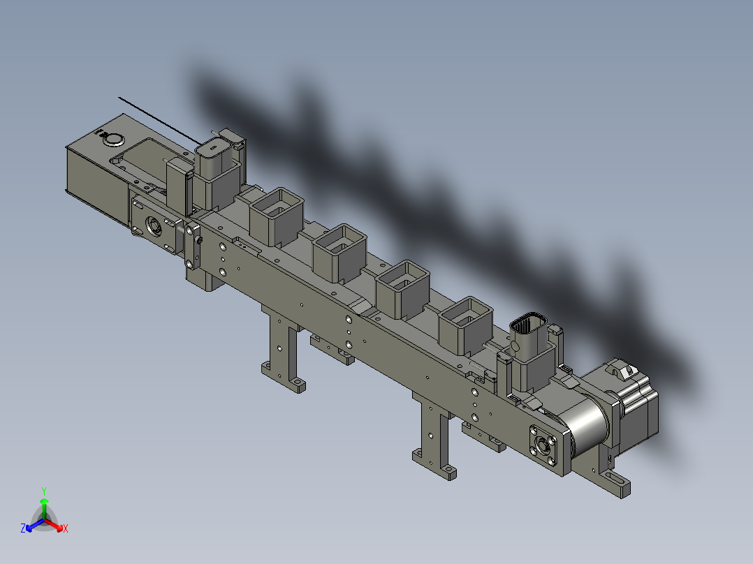E19435-142-000-X1NG流线正等轴测图