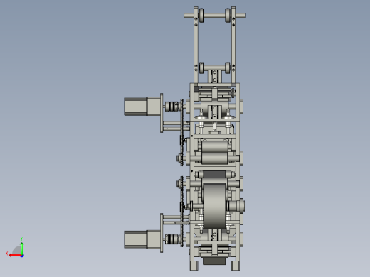 显影辊抛光机D80-砂纸收放机构后视缩略图