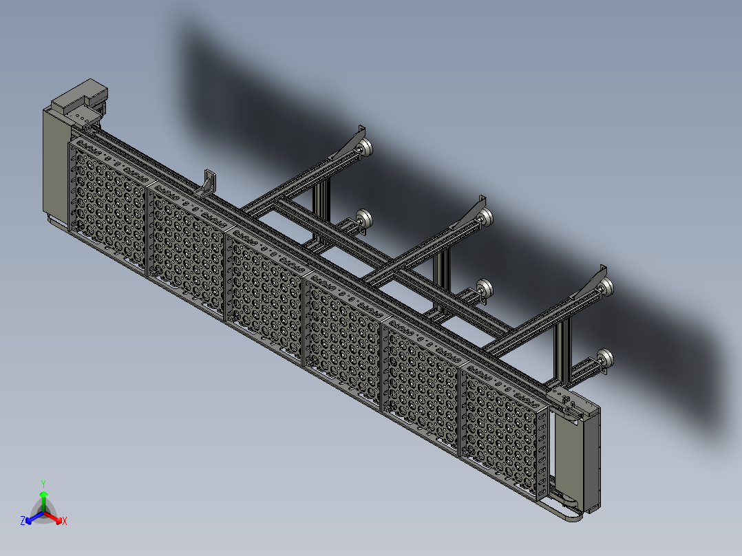 CZXD-0404输送机构ZB主视图