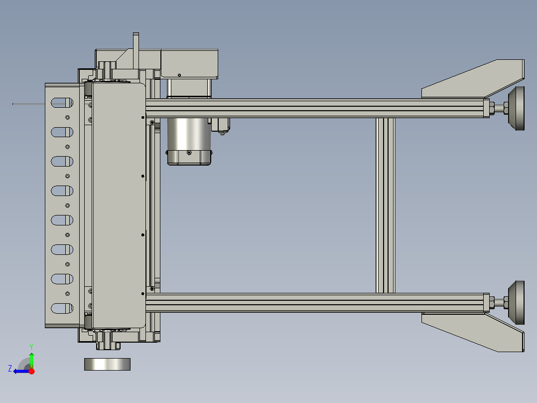 CZXD-0404输送机构ZB右视图
