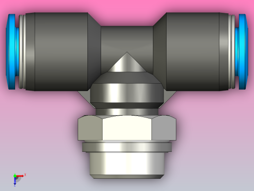快插接头QST-G3_8-10-20俯视缩略图