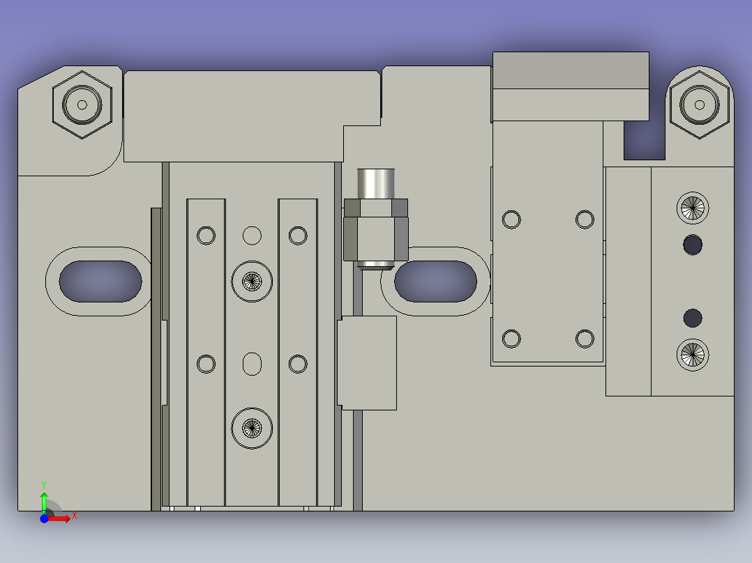 14AC-极耳定位组件A前视图