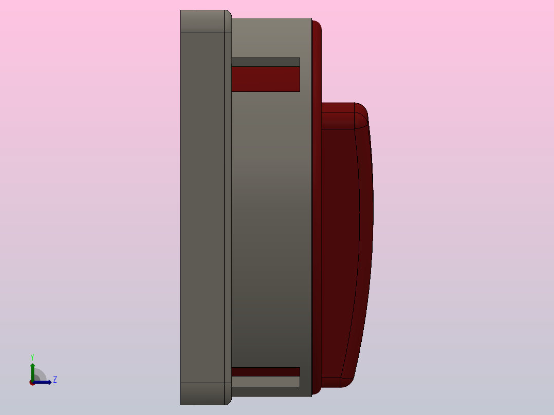 转换开关左视图