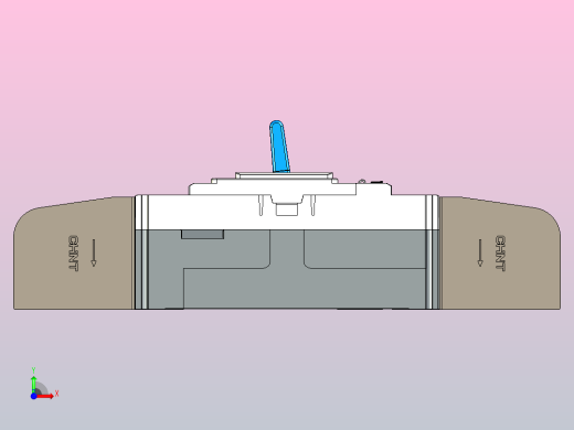 NM5S-630 3P高级型塑料外壳式断路器三维模型202209前视缩略图