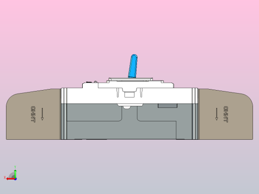 NM5S-630 3P高级型塑料外壳式断路器三维模型202209后视缩略图