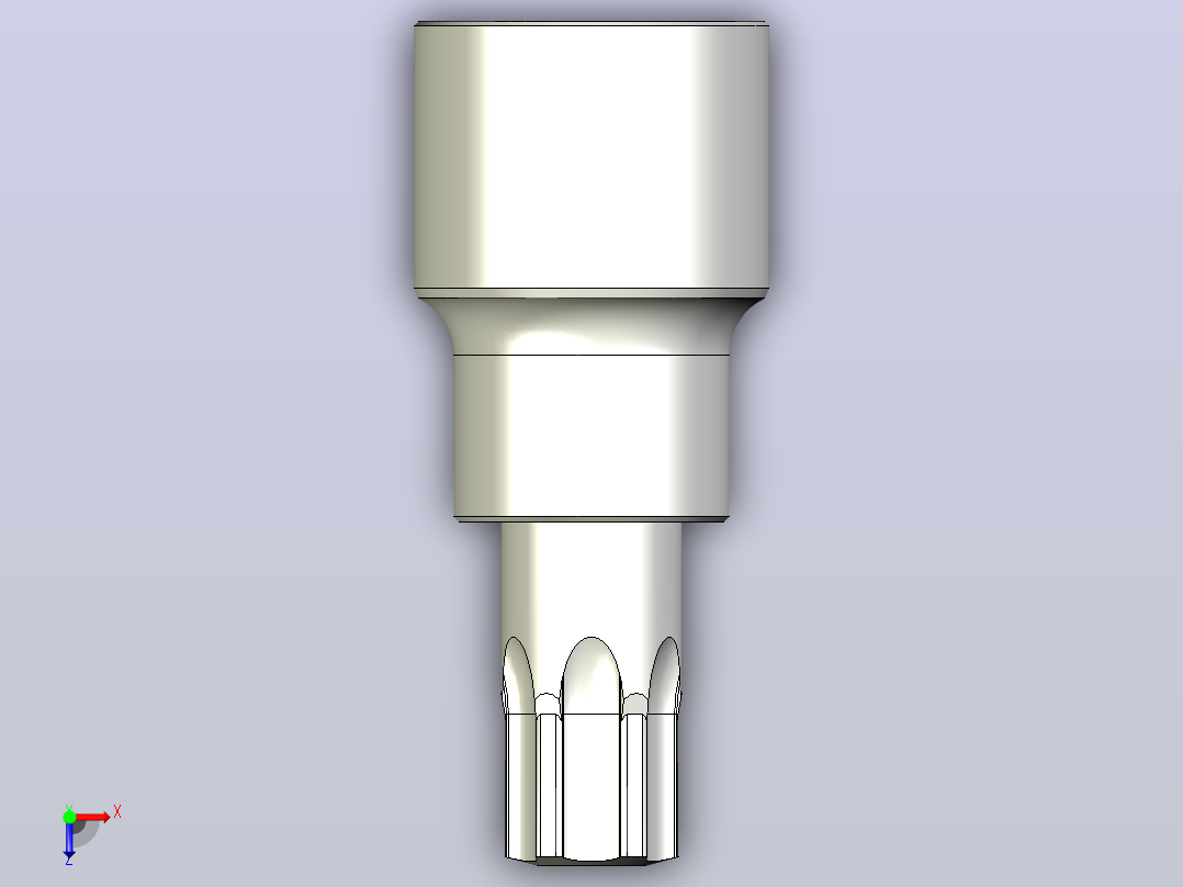 TP50 Torx Plus套筒钻头俯视图