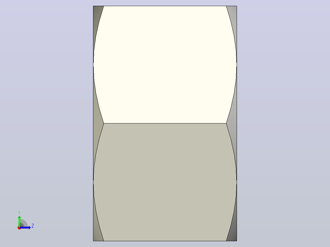 DIN_EN_ISO_4032_Hexagon_Nut_12.ipt六角螺母左视图