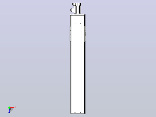 日规模组半封闭丝杆TPA-HNR-220D-3210C-L950-M-C-P1K-N3俯视缩略图