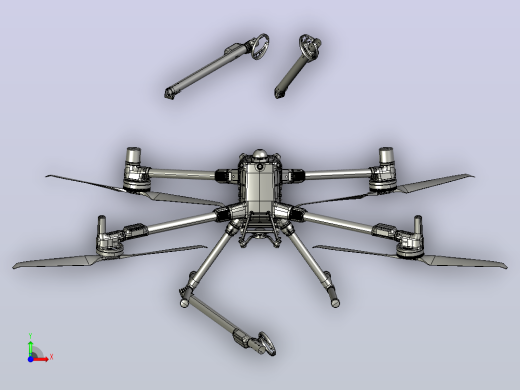 行业级无人机DJI Matrice 400前视缩略图