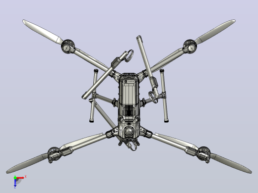 行业级无人机DJI Matrice 400俯视缩略图