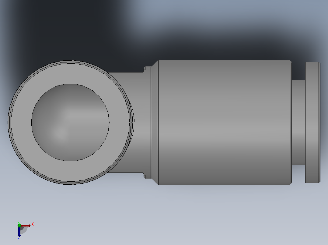 IPVT 全铜弯头管接头_IPVT 10俯视图