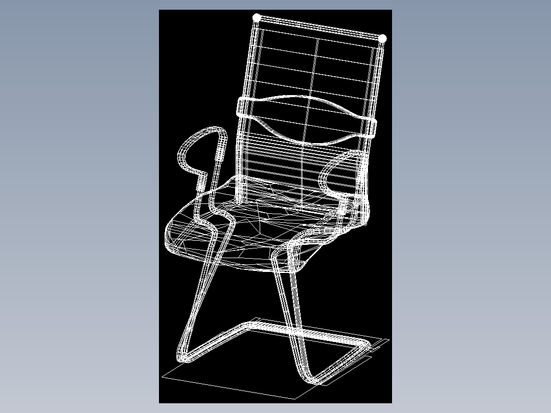 室内家具和灯具等的模型十四-K-C33