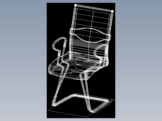 室内家具和灯具等的模型十四-K-C33