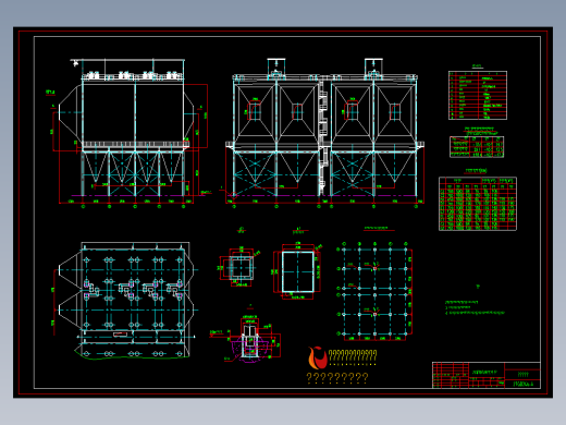 670t／h锅炉电除尘器详图