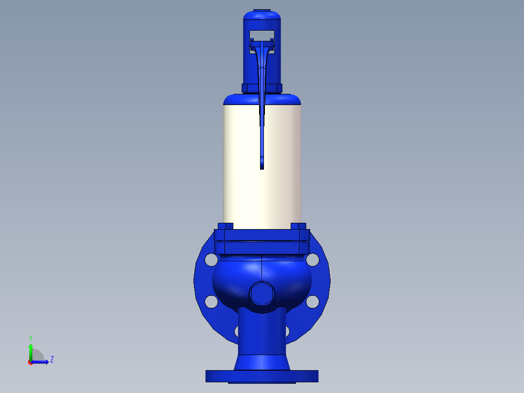 安全阀系列左视图