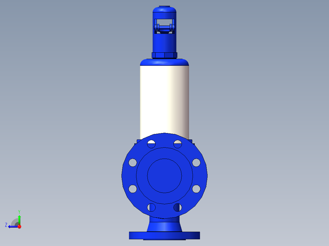 安全阀系列右视图