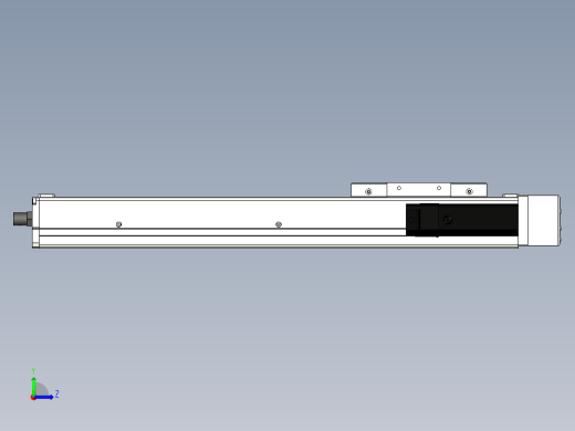 Toyo东佑达直线模组-ECH12-350-BR-100W+煞車左视缩略图