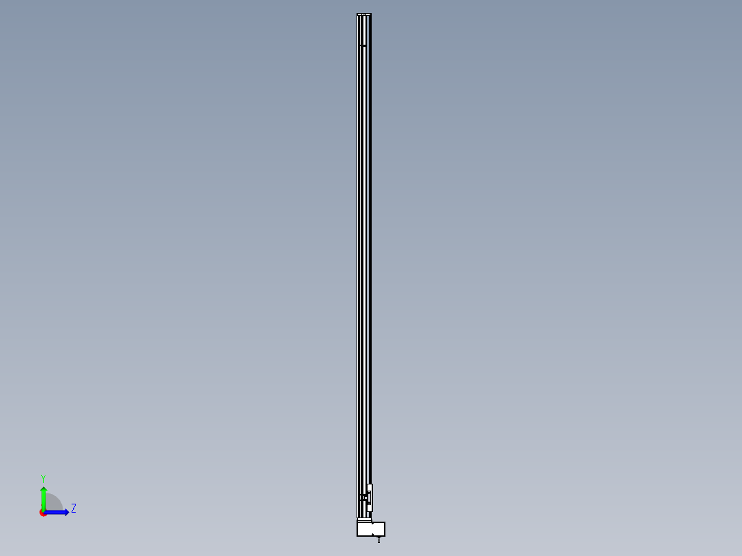 Toyo东佑达直线模组-ETB14-LU-2250-C4反左视图