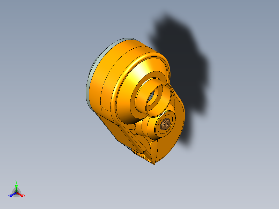 机械传动式无级变速器设计==1153443==三维通用格式正等轴测图