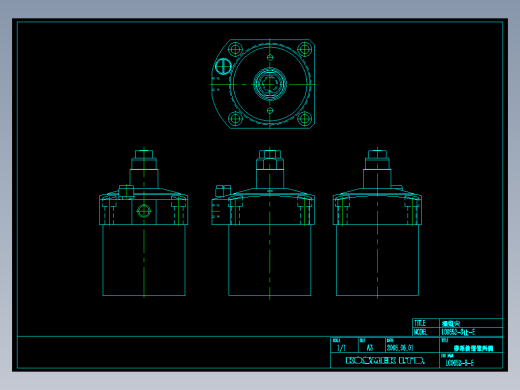 KOSMEKLC0652-Sx-E多系列多零件图纸模型多系列多零件图纸模型