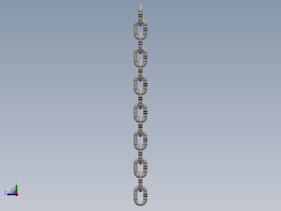 紧固件-0.3750 Chain Links右视图