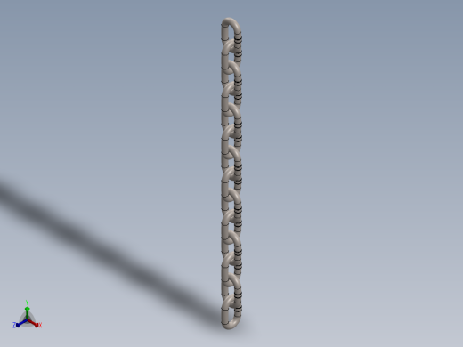 紧固件-0.3750 Chain Links正等轴测缩略图