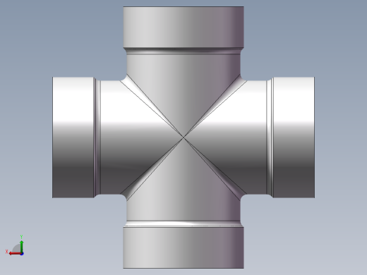 四通-等径内丝 DN8后视缩略图