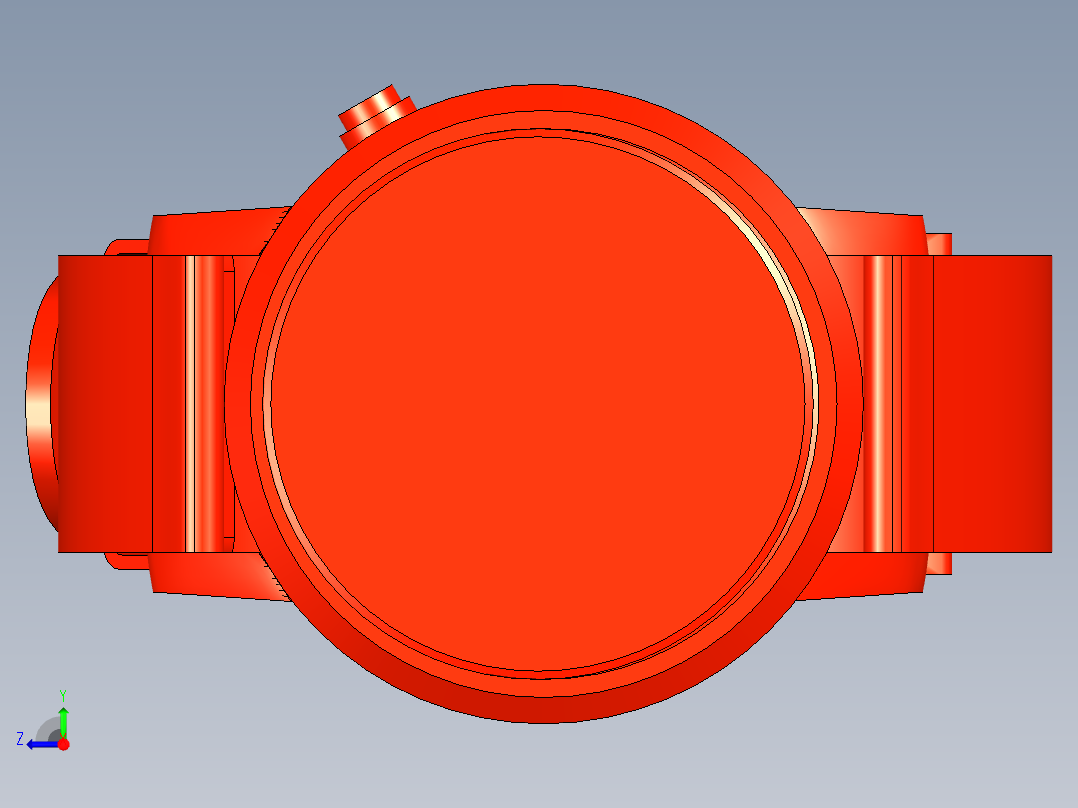 moto360智能手表右视图