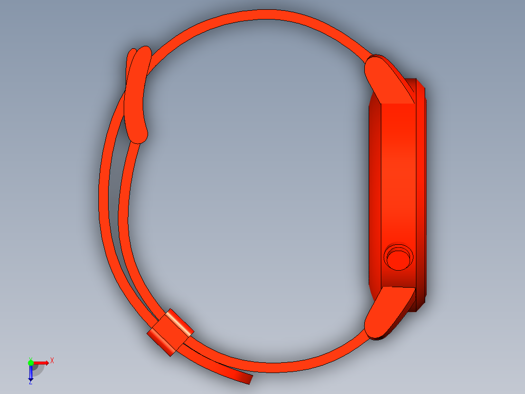 moto360智能手表俯视图