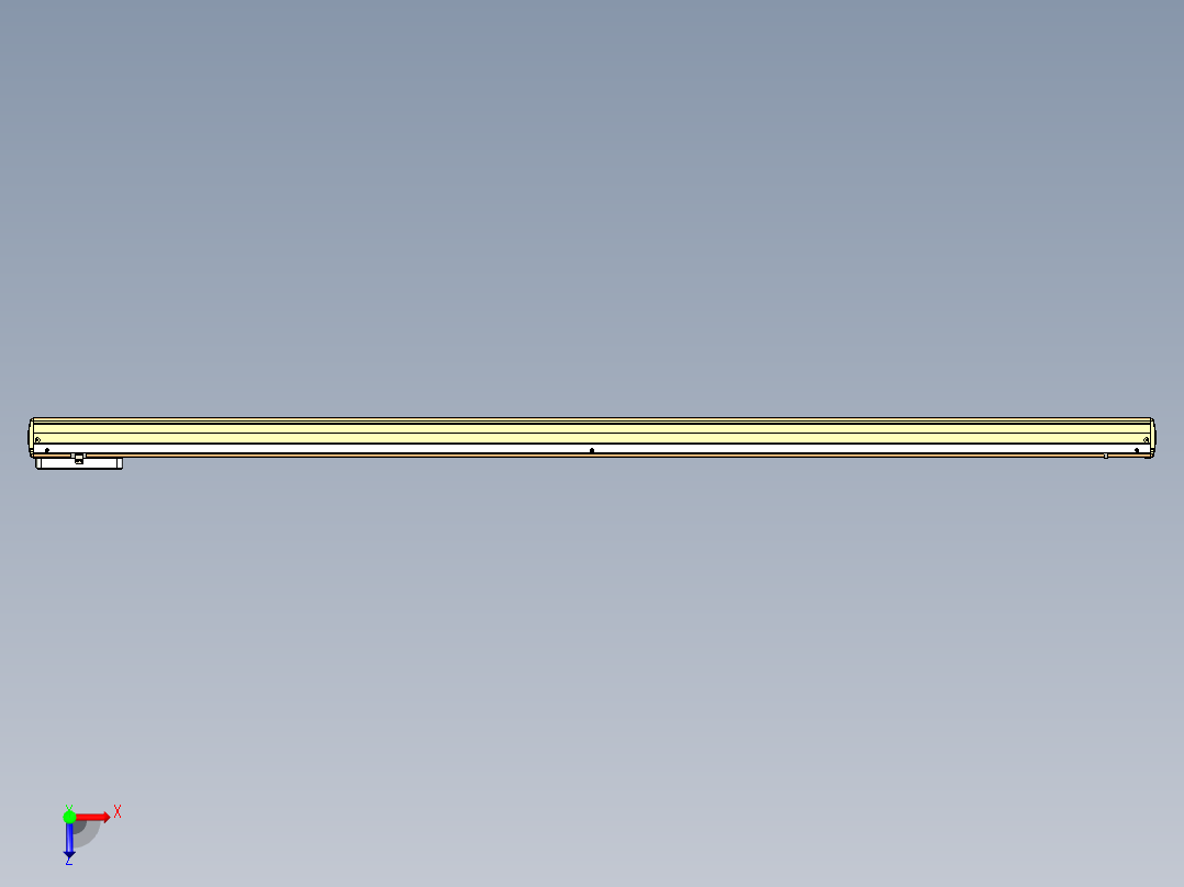 威洛博LC系列3d模型模组LC17E1Y-S1900俯视图
