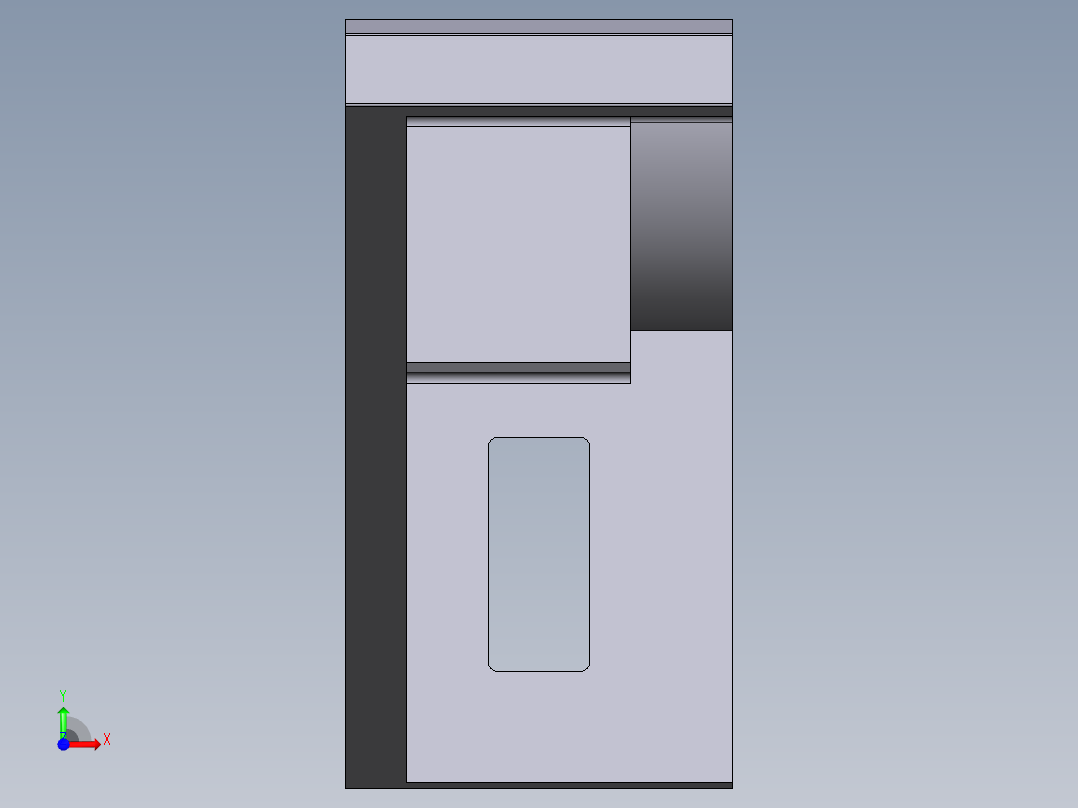 型材-40X160 MULTI PURPOSE BRACKET 3842529006前视图