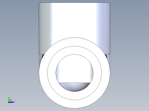 聚氯乙烯配件06-Sch80_90Elbow_SxFPT_807-007 _0.75in左视缩略图