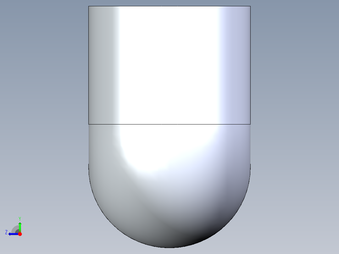 聚氯乙烯配件06-Sch80_90Elbow_SxFPT_807-007 _0.75in右视图