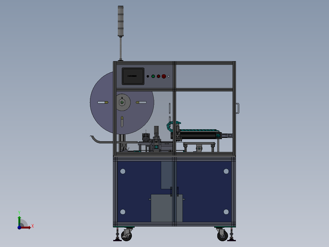 插针检测摆盘机 折料摆盘自动机sw16可编辑